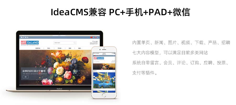 IdeaMall智能建站商城系统